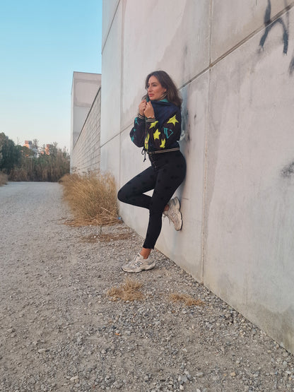 Chaqueta Cortavientos FAST ESTRELLAS CORTA