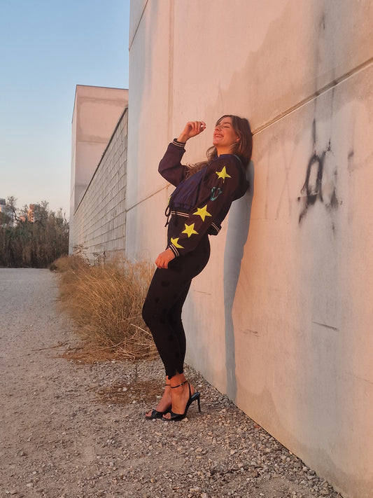 Chaqueta Cortavientos FAST ESTRELLAS CORTA